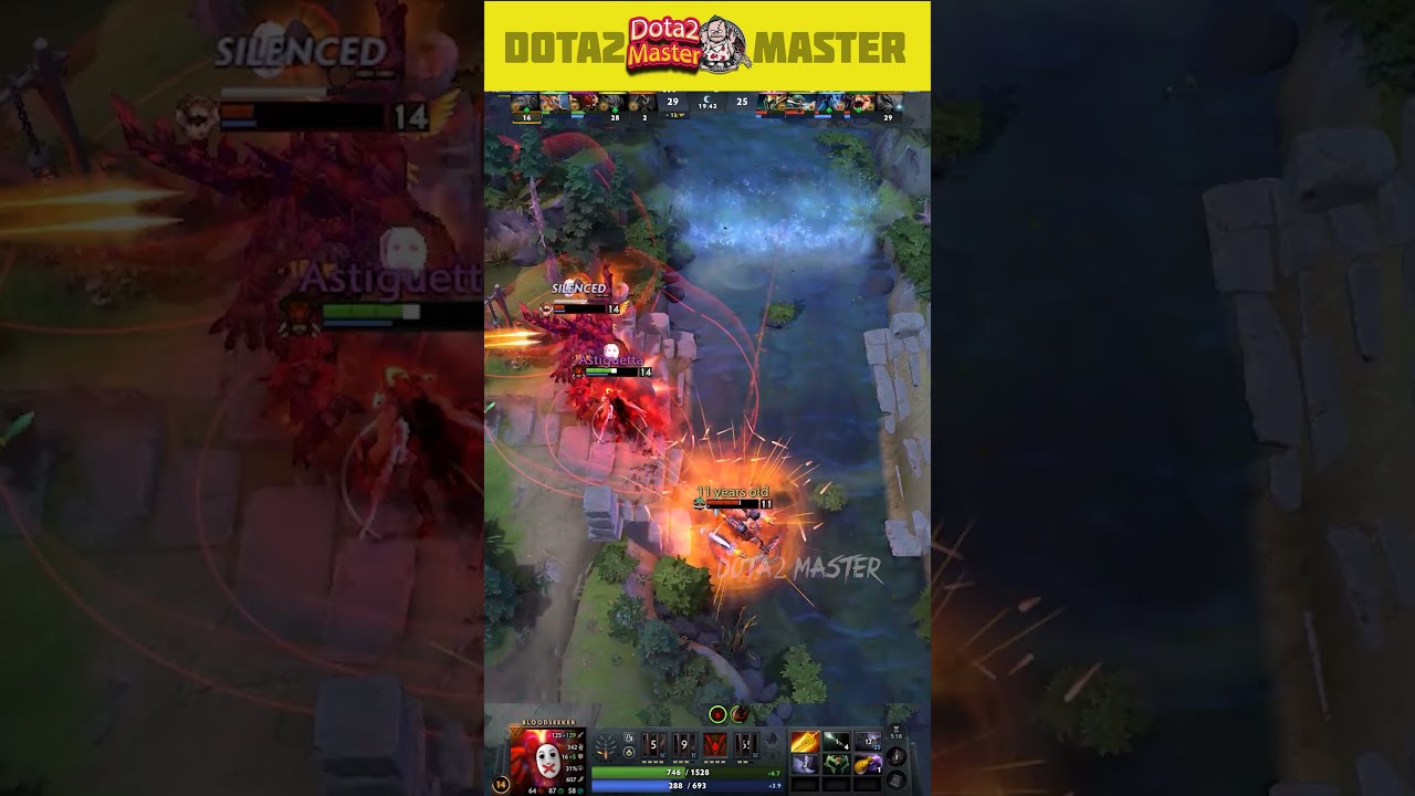 🩸 Rampage Time! Bloodseeker Pro Techniques in Dota 2 🔥