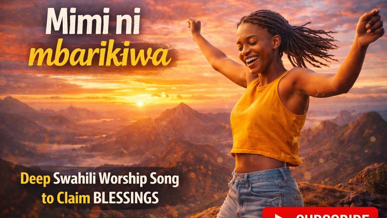 ' Mimi Ni Mbarikiwa,' - Powerful Swahili Worship Song for DECLARATION. #swahiliworship #prayer