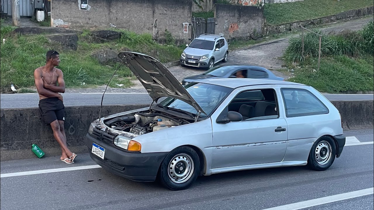 O MOTOR DO GOLETA QUEBROU NA RODAGIII 😭❌