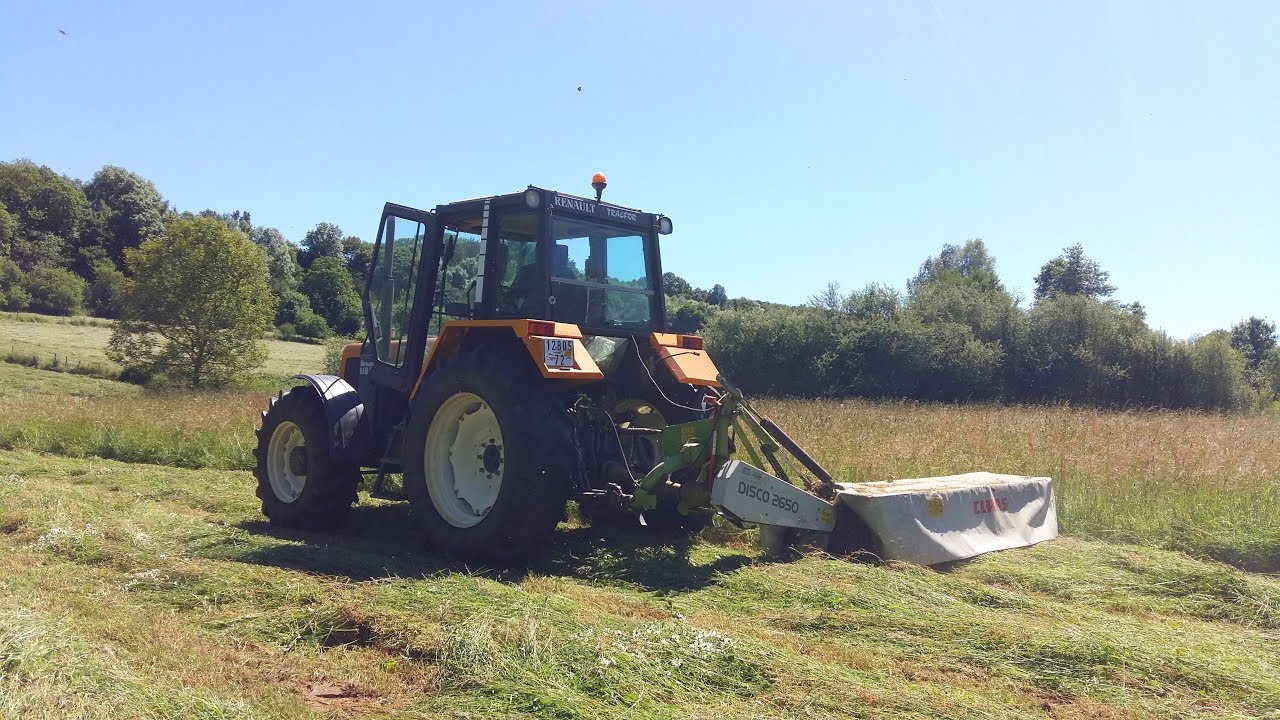 Fauchage | Renault 110-54 & Claas disco 2650