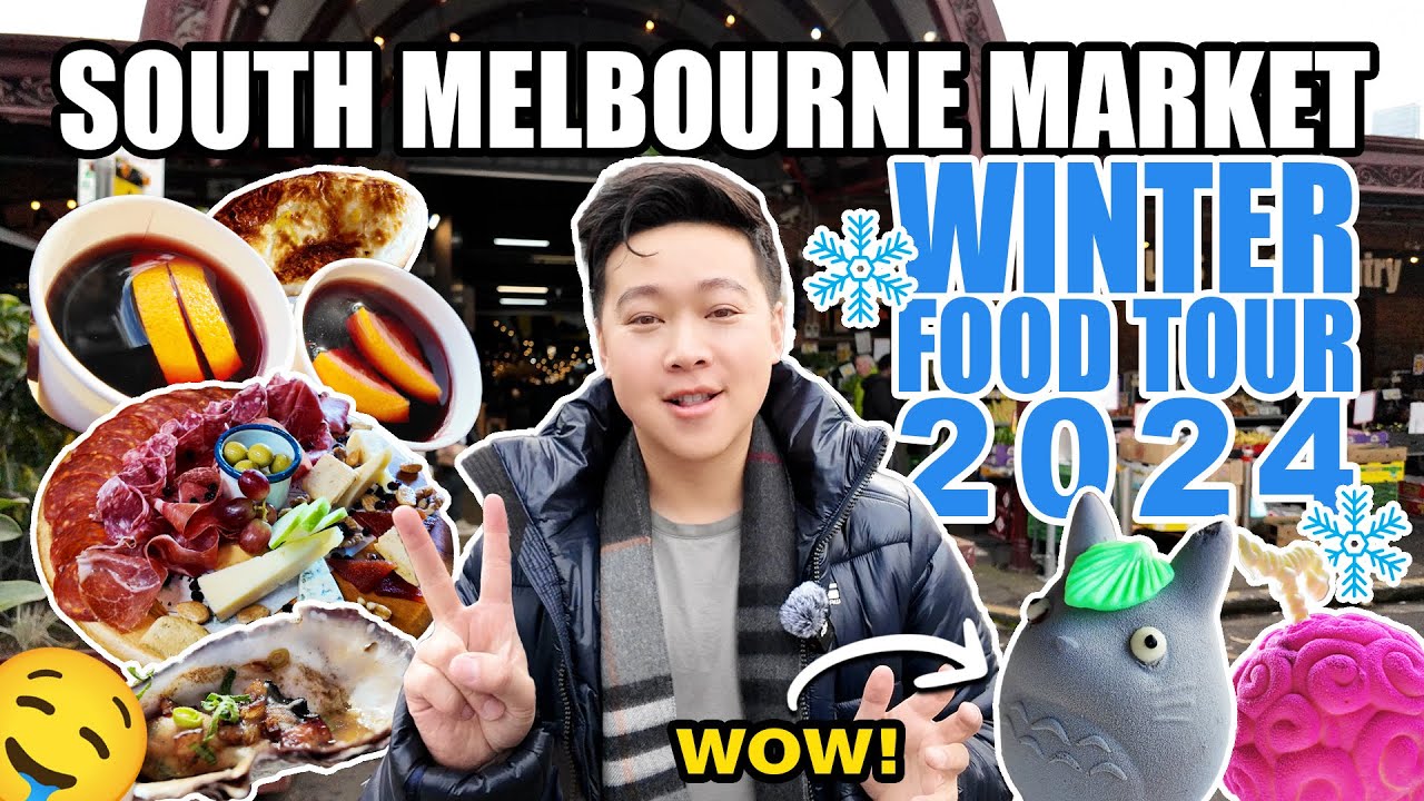 South Melbourne Market | Winter Food Tour 2024