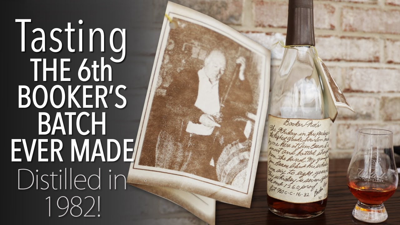 We tried a 1982 Booker's Bourbon!