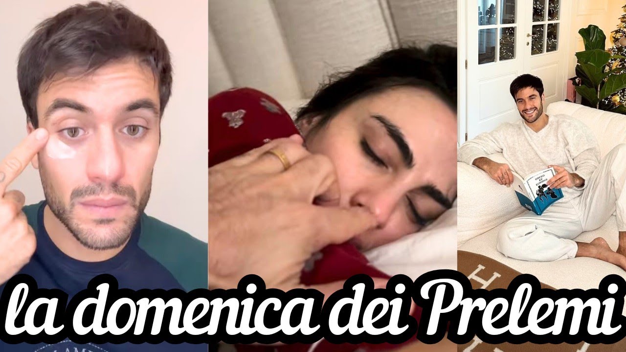 PIERPAOLO PRETELLI sveglia GIULIA SALEMI e le prepara da mangiare 😍