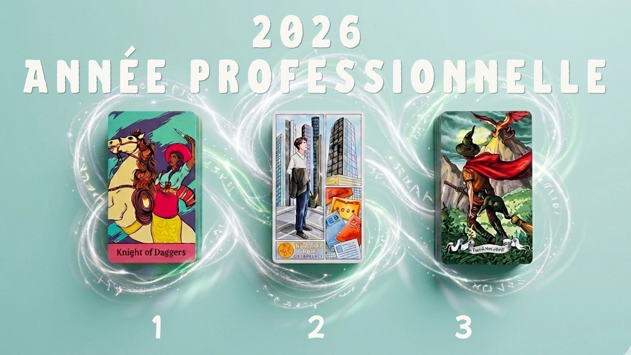 Guidance professionnelle : votre année 2026 (tirage à choix)