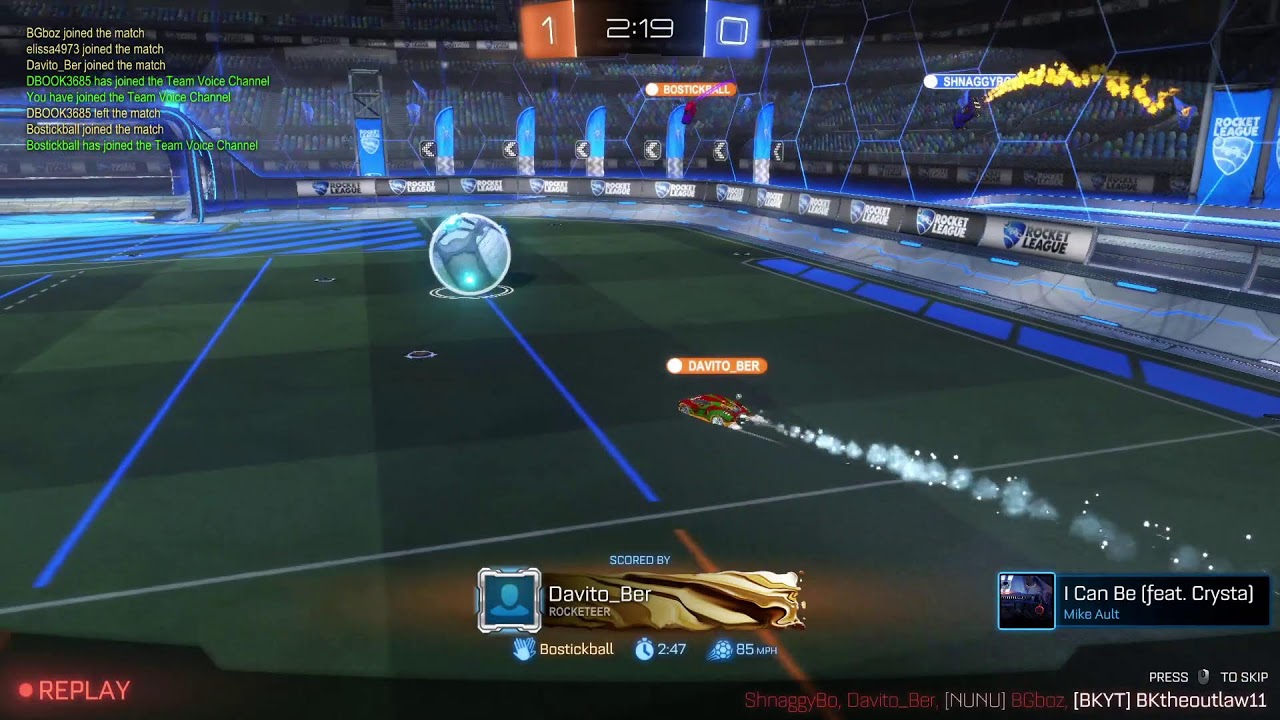goals | Rocket league |