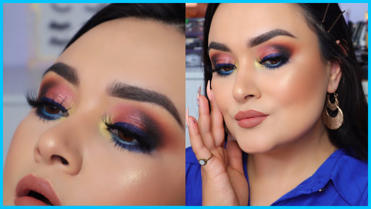 MAQUILLAJE SOCIAL PARA PRINCIPIANTES CON POP DE COLOR TUTORIAL PASO A PASO | Monika Sanchez
