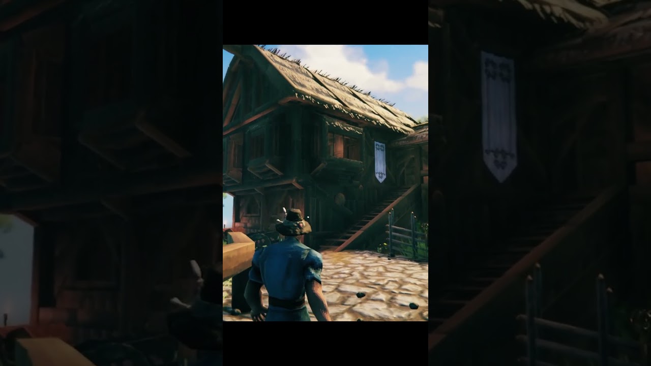 New Starter House Tutorial to IMPRESS Your Friends! #shorts #valheim #valheimbuilds #valheimhouse