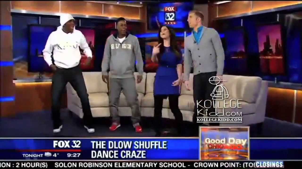 Dlow and Lil Kemo Teach Fox 32 'The Dlow Shuffle'2014