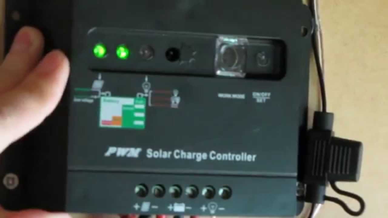 Get you started how to operate Pwm solar charge controller