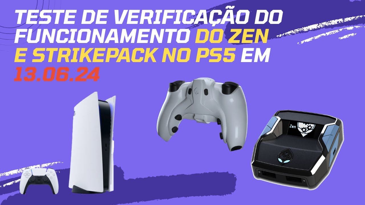 13.06.24 Verificação do Glitch do Strikepack PS5 e Cronus Zen Funcionando no PS5