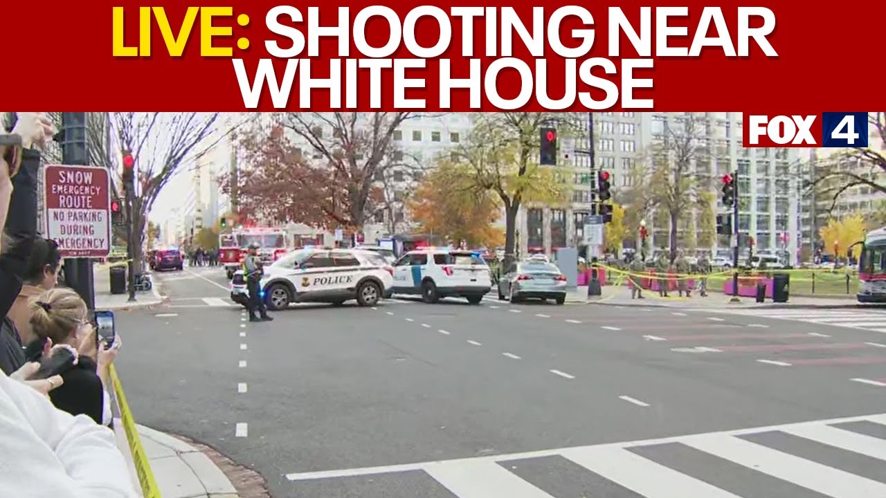 LIVE: Shooting near White House - 2 National Guard soldiers injured