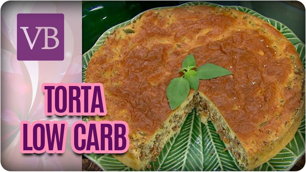 Torta de Carne Moída Low Carb - Você Bonita (01/03/18)