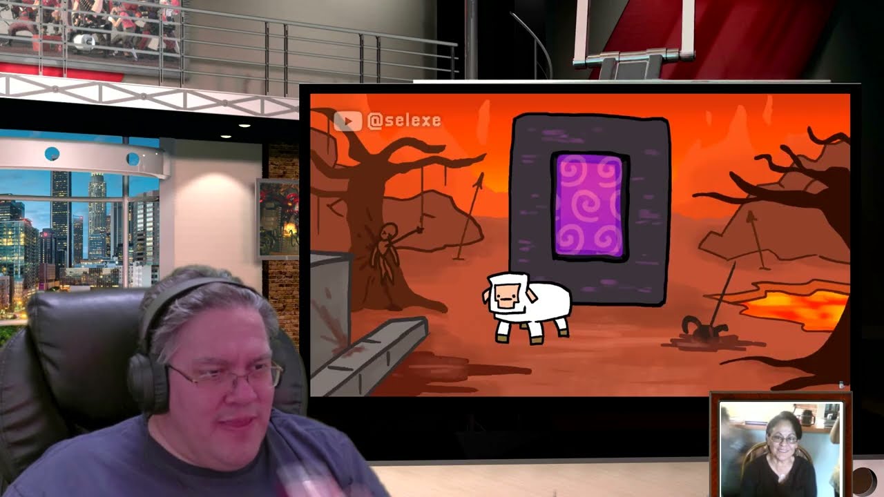 Вышел новый портал, реакция на битву Doomslayer против Minecraft #doomslayer #minecraft