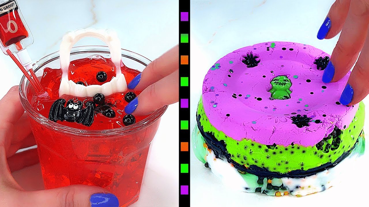 10 Minute Halloween Slime Compilation | Satisfying Slime ASMR