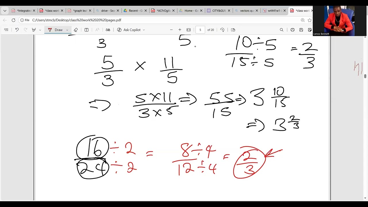 CUURICULUM BASE MIX  FRACTIONS