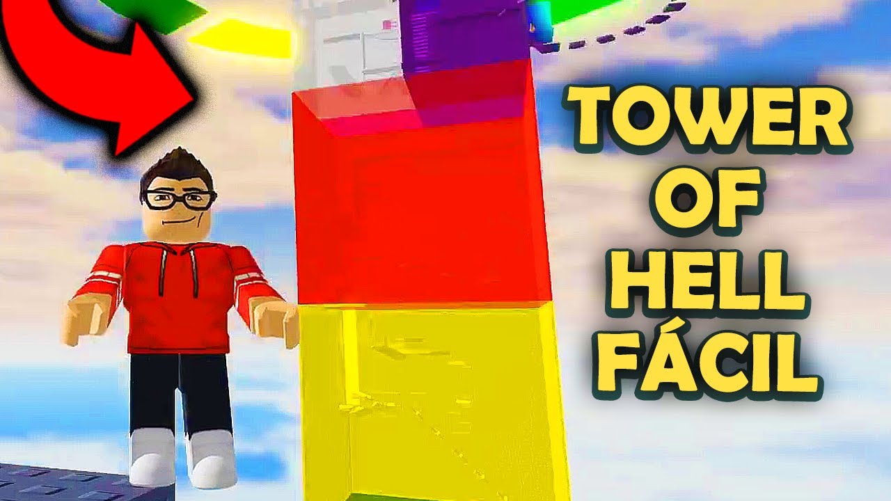 ESSA TORRE DIZ SER FÁCIL! SERÁ? - Roblox Tower of Hell Easy
