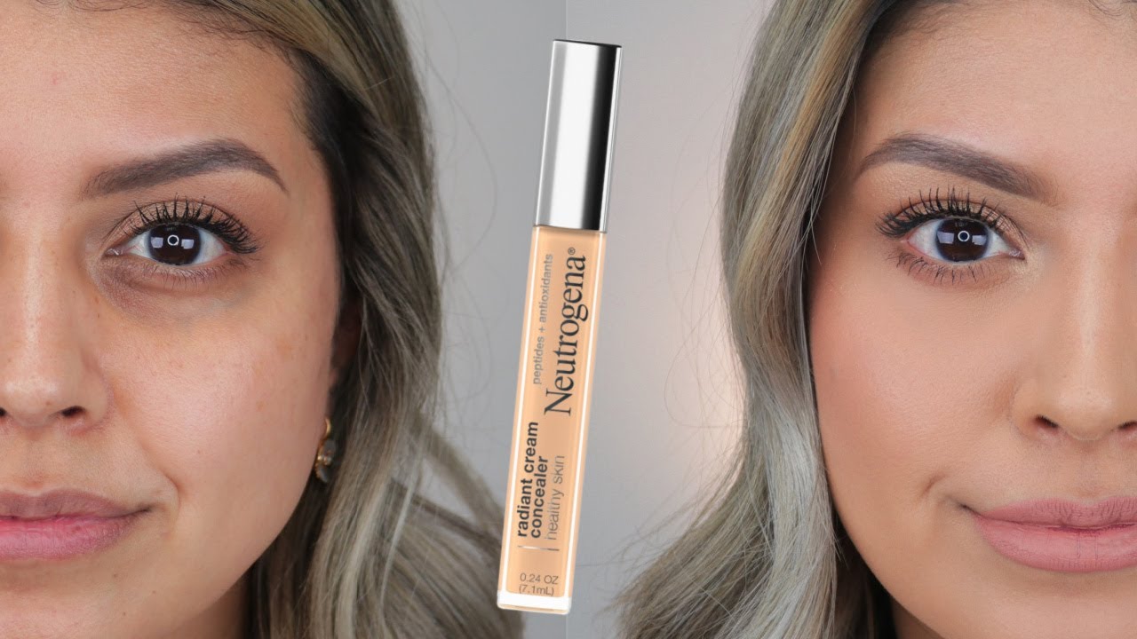 NEUTROGENA HEALTHY SKIN CONCEALER REVIEW! | WE TRIED THE CORRECTOR, NOW LETS TRY THE CONCEALER