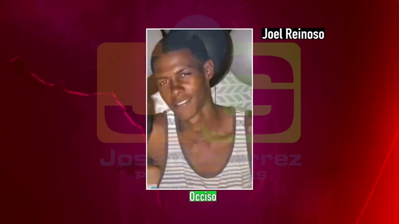 Se entrega el joven acusado de quitarle la vida a Joel Reinoso en Licey, La Vega