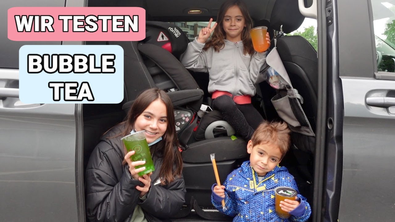 Wir testen Bubble Tea - Vlog#1294 Rosislife