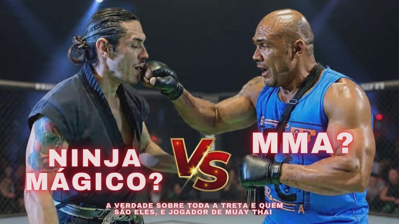Ninja X MMA a Verdade e o Jogador de Muay Thai (Artes Marciais) Fight
