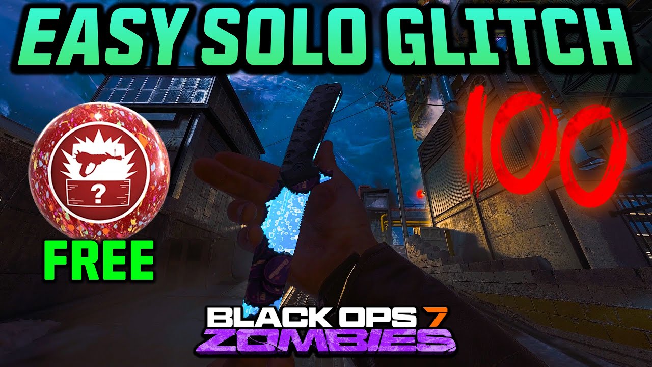 EASY SOLO High Round Glitch In BO7 Zombies! ( SUPER OP GLITCH )