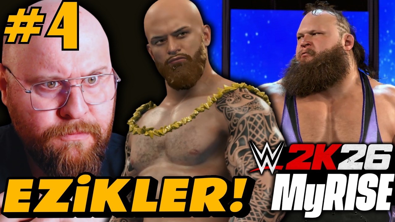 BU RAKİPLER BANA KOLAY DAHA İYİLERİNİ GETİRİN | WWE 2K26 MyRise Kariyer Modu #4