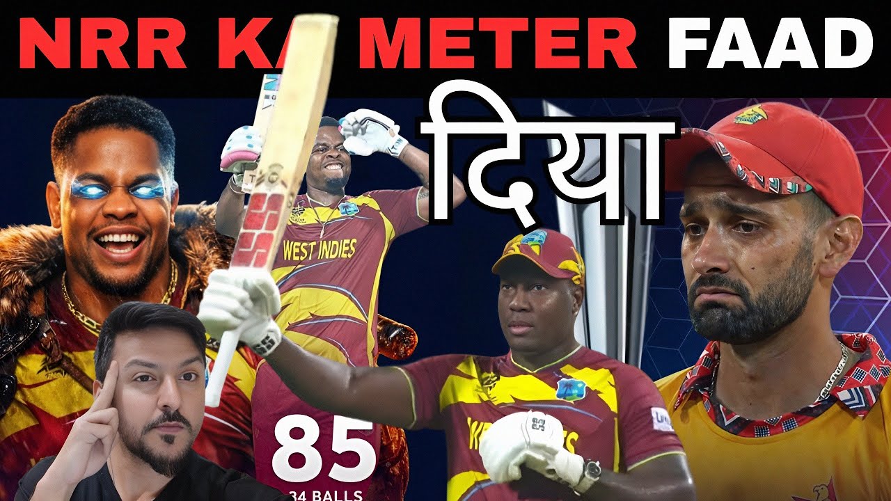 NRR Ka Meter Fatt Gaya! Zimbabwe Ko Koota | West Indies Ka Attack Aur India Ke Liye Naya Challenge