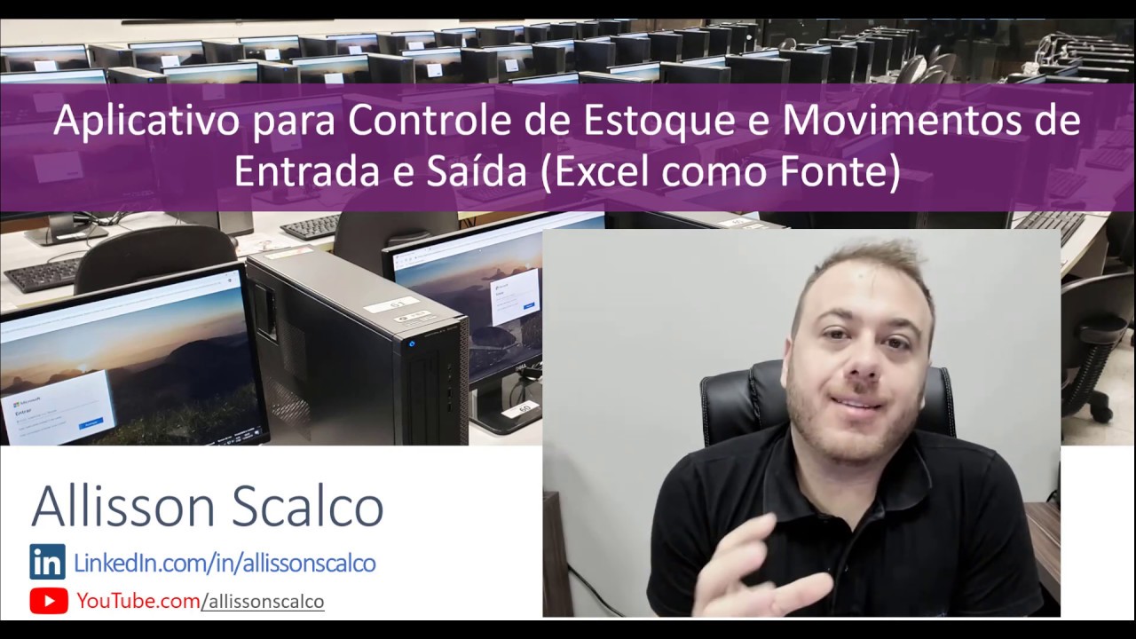Aplicativo PowerApps para Controle de Estoque e Movimentos de Entrada e Saída - Parte 2