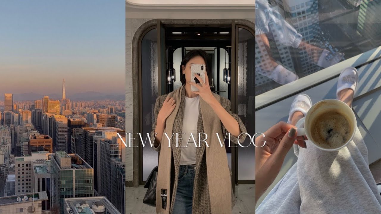 SEOUL VLOG. 조선팰리스 3박 호캉스, 새해, 런던베이글뮤지엄🥯, 호텔수영장부터 헬스장까지 구석구석, 러쉬 입욕제, 미쉐린 꿉당, 직장인 호캉스 브이로그