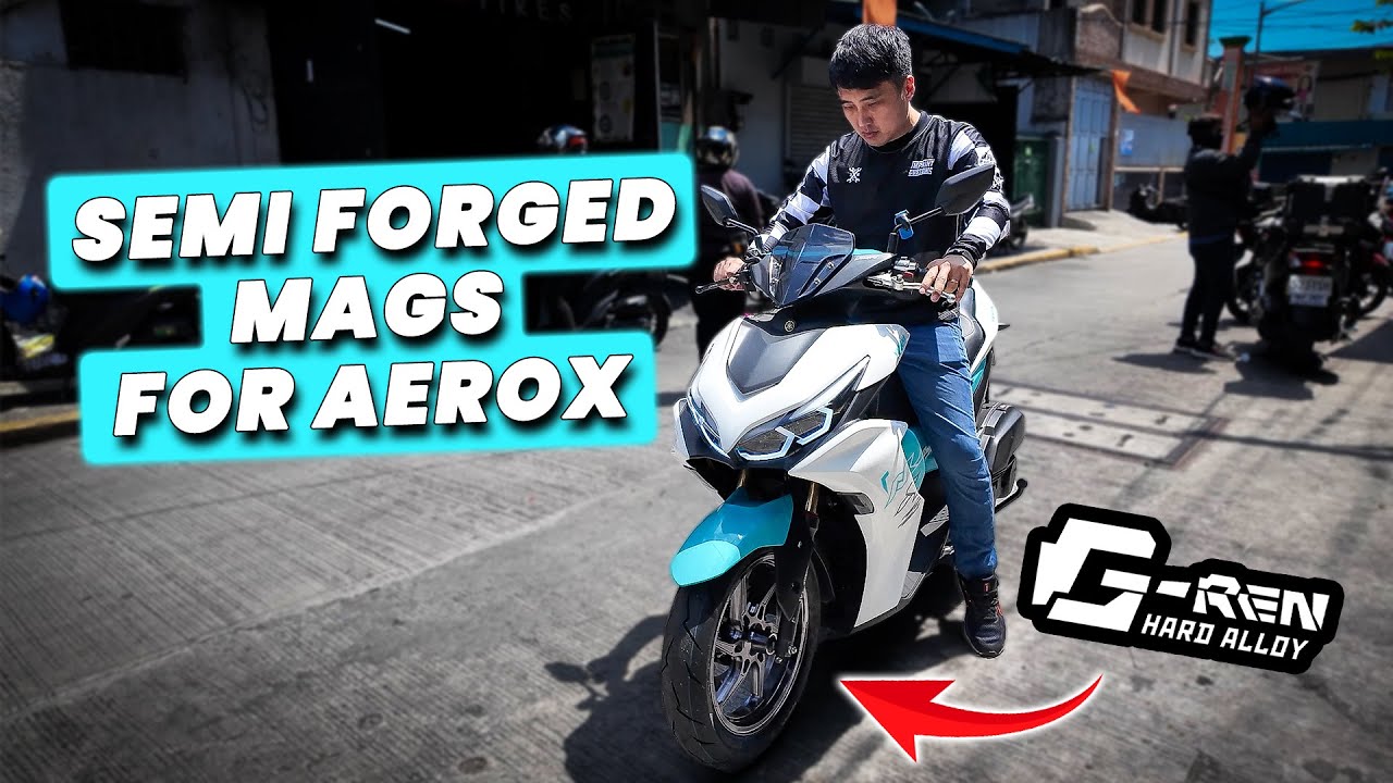 Yamaha Aerox Upgrade Wheels & Tires | Semi Forged CNC, Pirelli Diablo