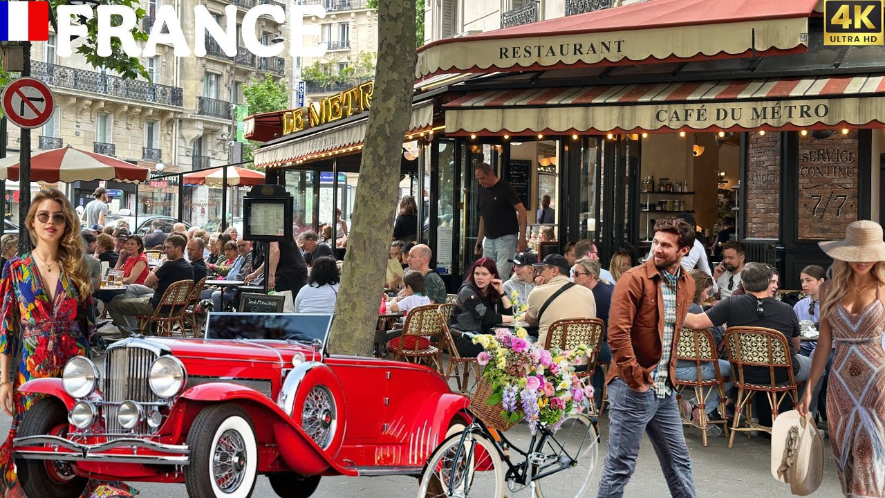 30 May 2025 PARIS 🇫🇷 FRANCE 4K HDR BEAT TIME STREET WALK | BEST WALK TOUR EVER | LOCAL |