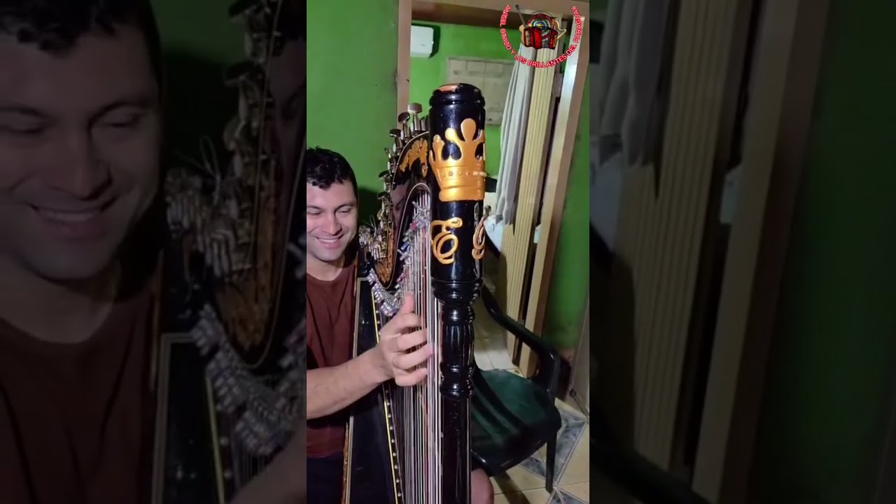 «Водопад» с парагвайской арфой Элиаса Бальбуэны