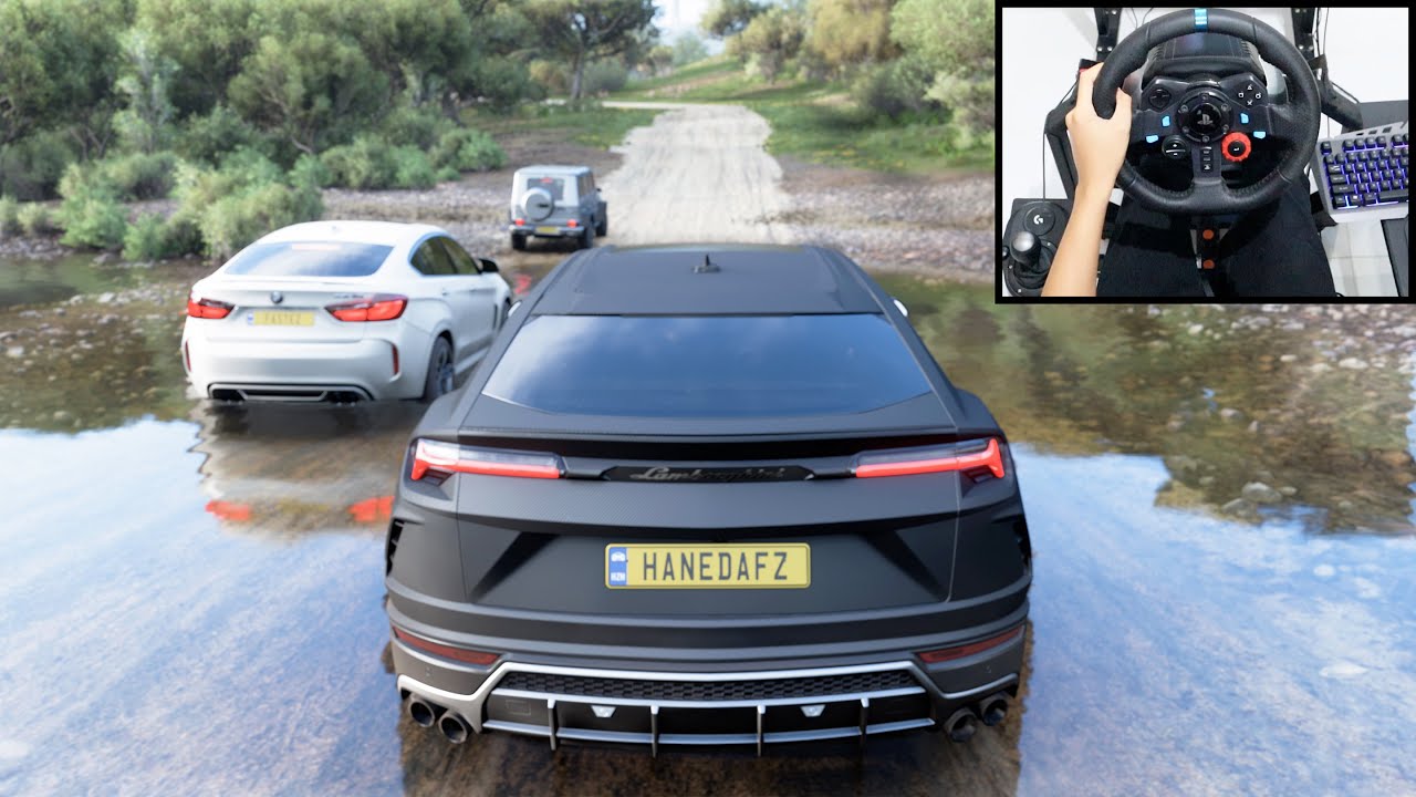 Lamborghini Urus & BMW X6 M - Forza Horizon 5 | Logitech g29 gameplay