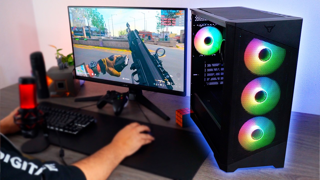 Armé PC Gamer para WARZONE de $12k | Ryzen 7 8700G + DDR5 + Actualizable RTX 4060