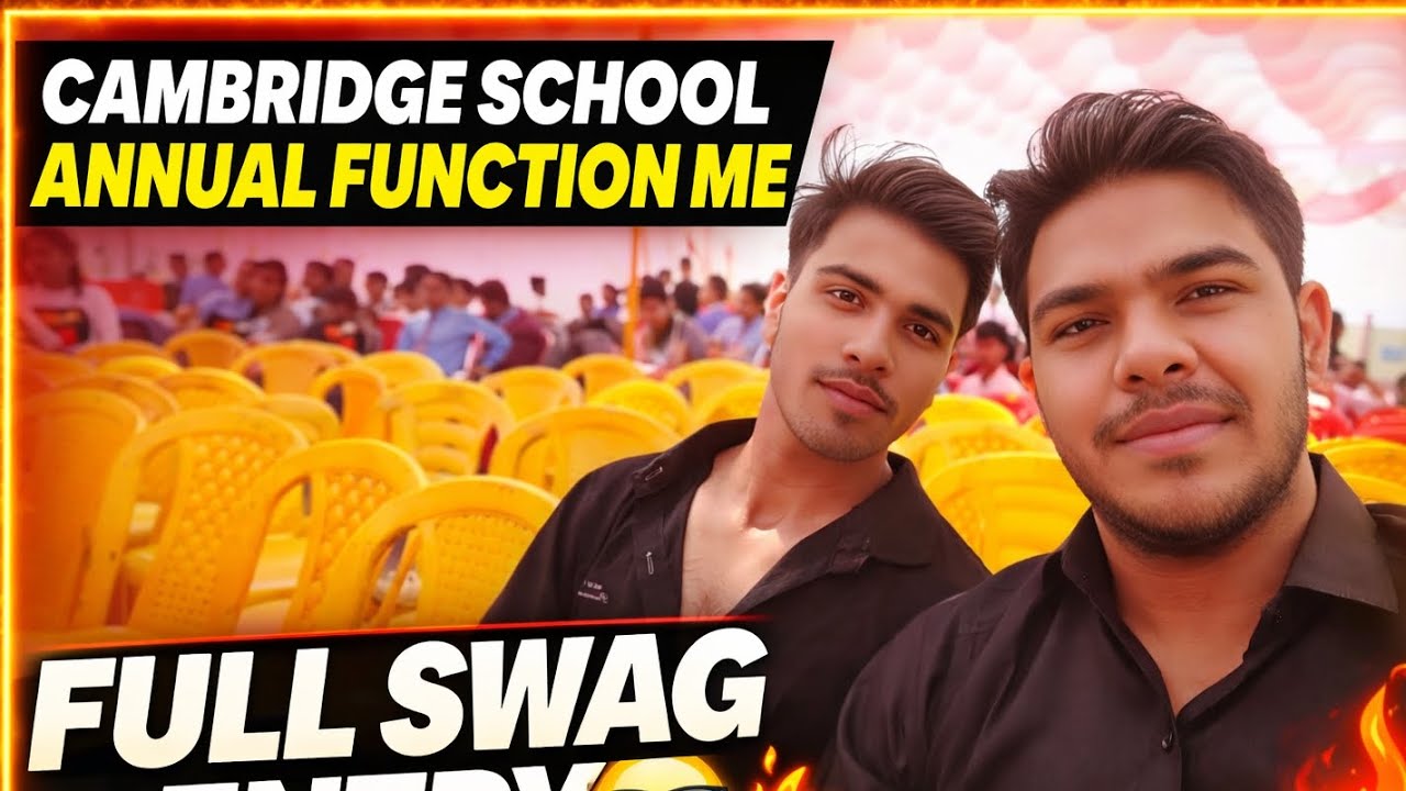 ❤️Cambridge School Annual Function Me 😊Full Swag |Daily Vlogs 