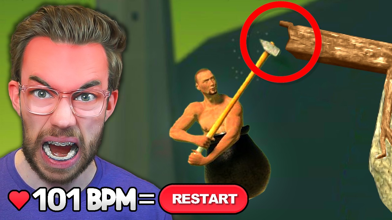 Rage Games, But If My Heartrate Hits 100 I Reset