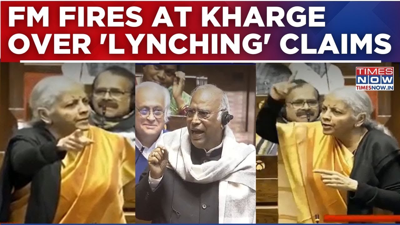 BJP’s Top Guns Take On Kharge: FM Slams Cong Prez’s Remarks, Cites 'Lynching' In Oppn Ruled States