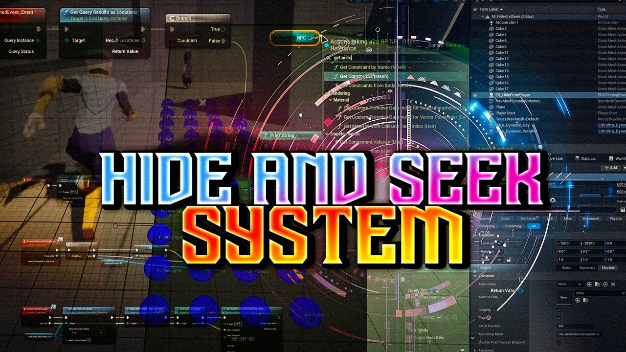 Creating a Hide & Seek Minigame in Unreal Engine 5