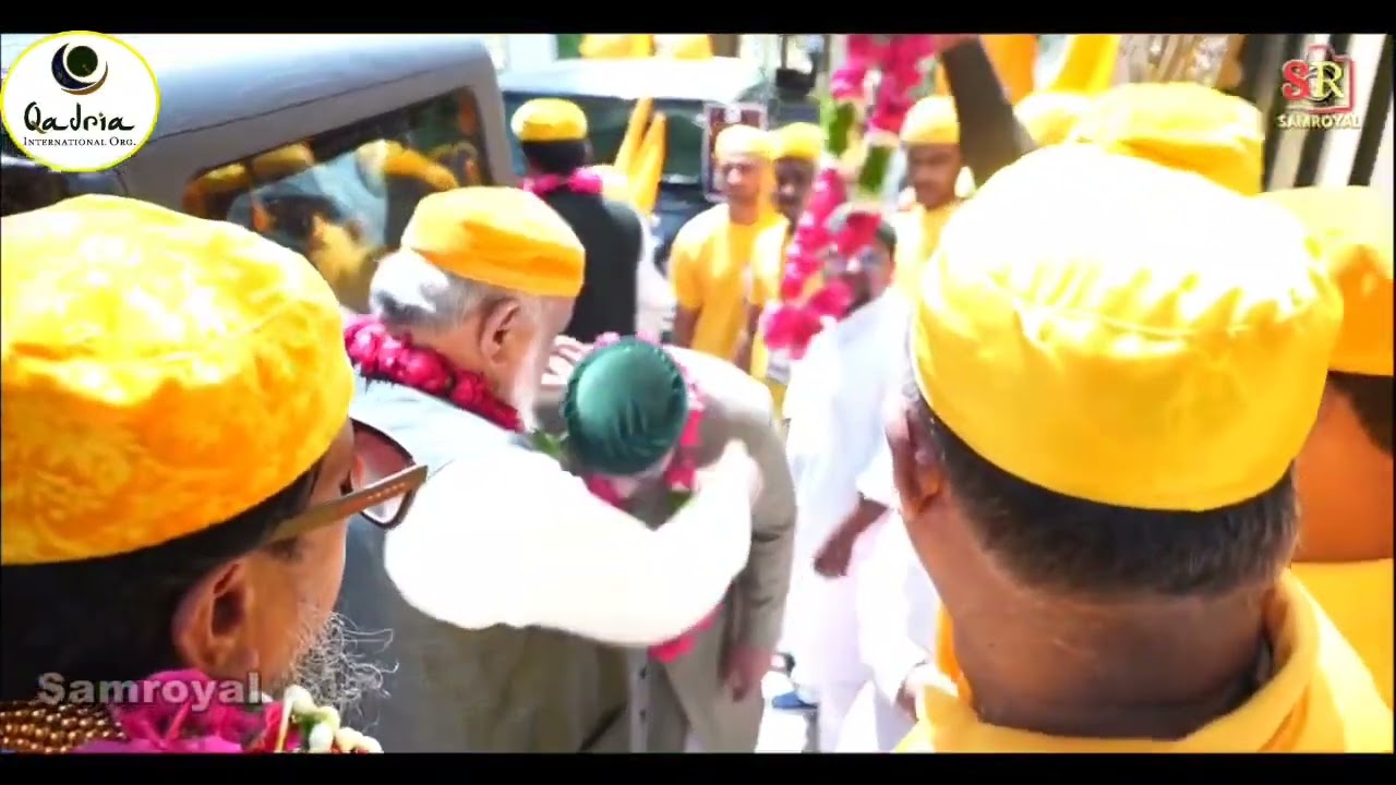 Markazi Meelad Juloos 2025 organized by Qadria International organisation in Hyderabad 
