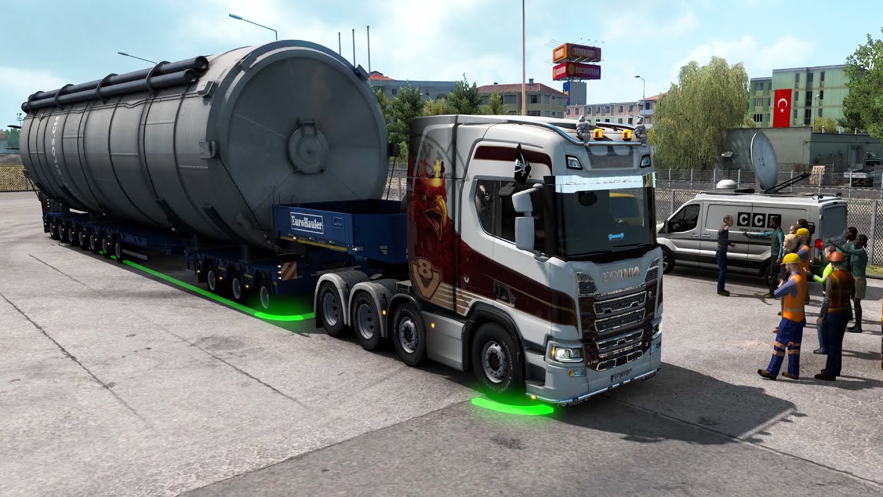 ETS2 #170 | Carga Especial Silo Gigante Con El Scania R730 | ROAD OF TRUCKER