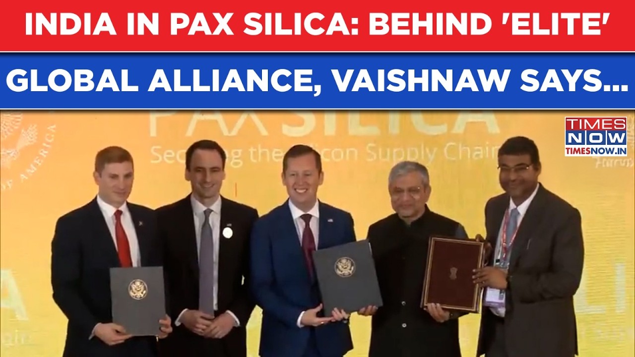 India, US Pax Silica Boost: Behind 'Elite' Global Alliance | Ashwini Vaishnaw Says 'Historic...'