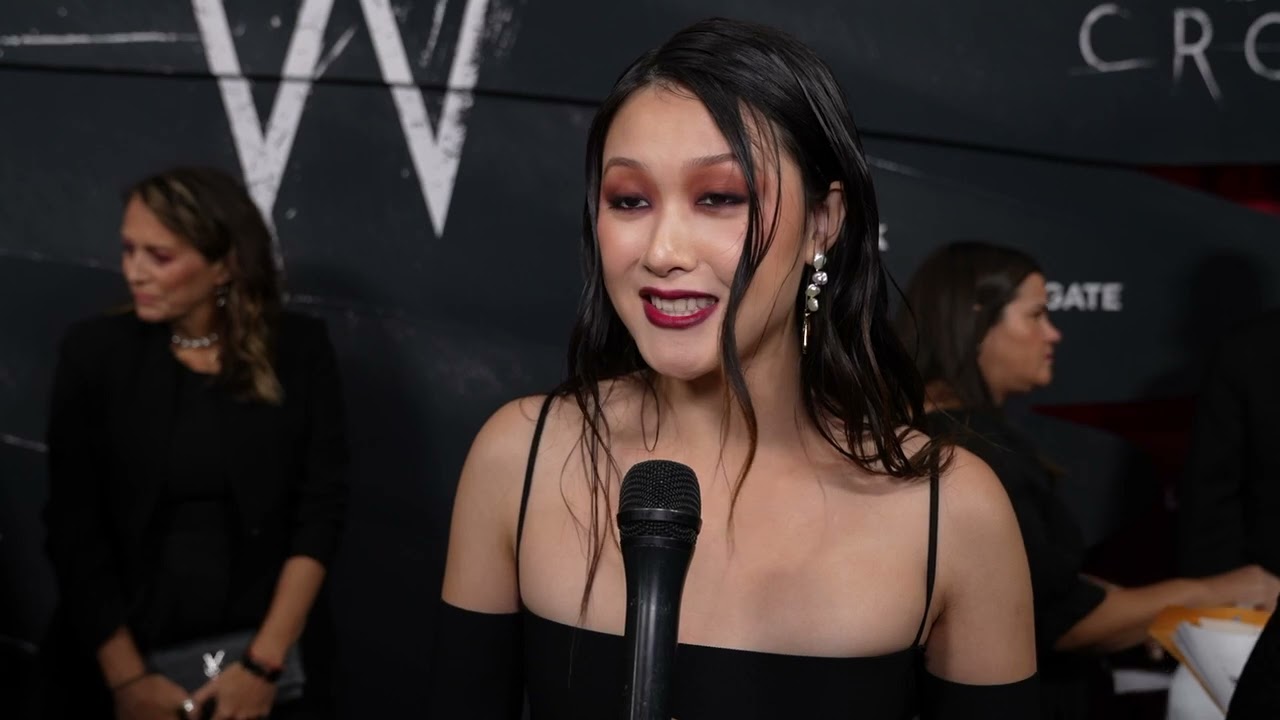 The Crow: Isabella Wei at the world premiere  | ScreenSlam