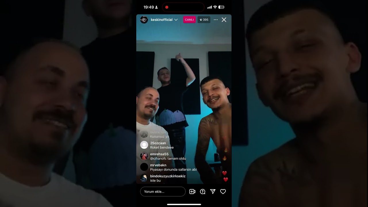 KESKİN 2 HAZİRAN İNSTAGRAM CANLI YAYIN
