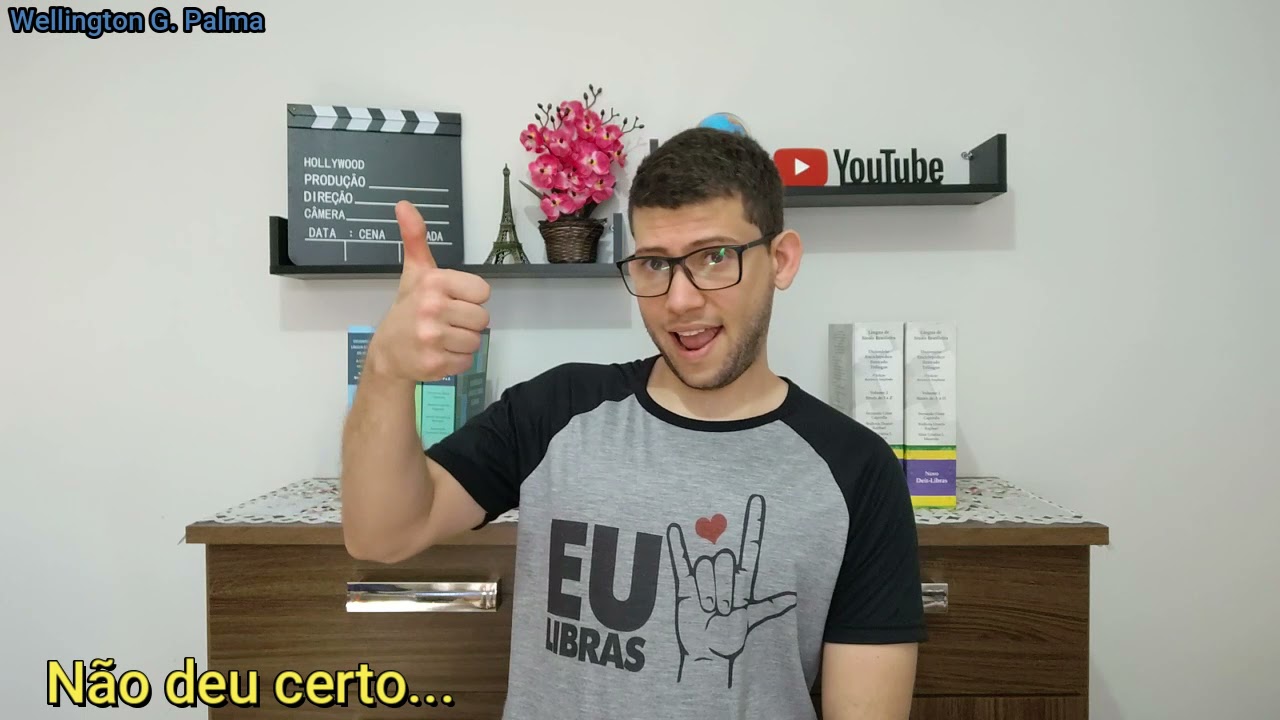 Não em Libras