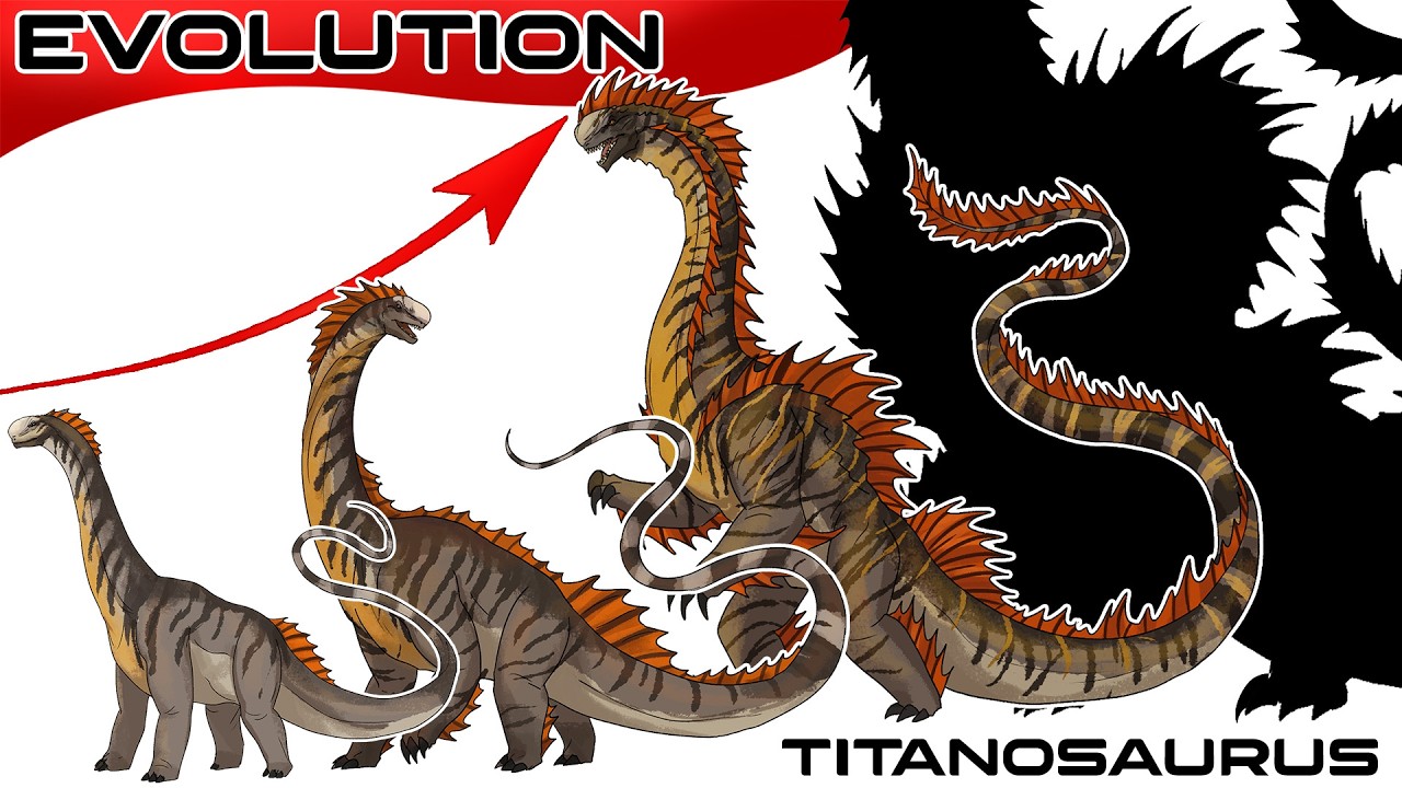 The Ultimate TITANOSAURUS Evolution | Jurassic World Rebirth Fanart | Maxxive Jumpo