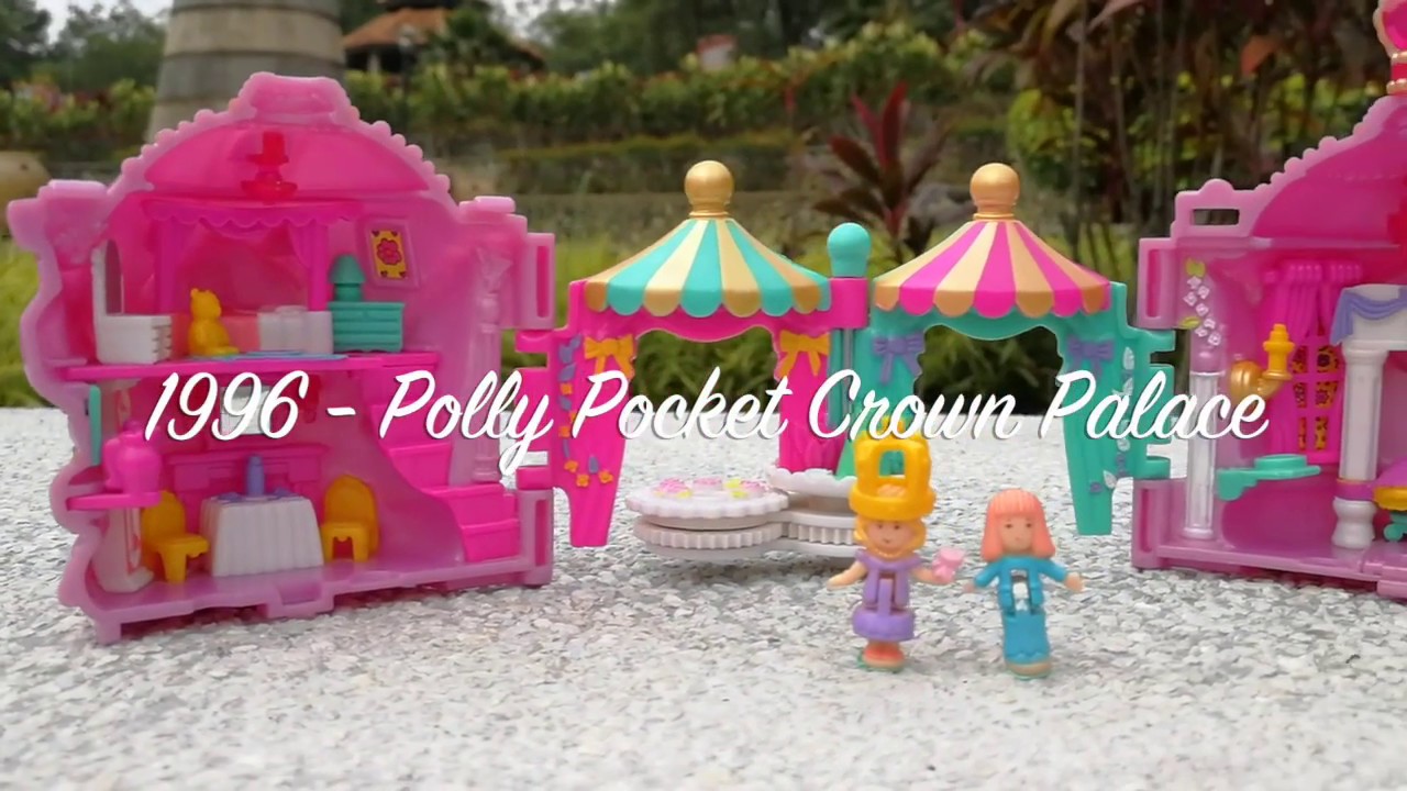 #IAmACreator Polly Pocket Crown Palace 1996 | Vintage Polly Pocket Crown Palace | Crown
