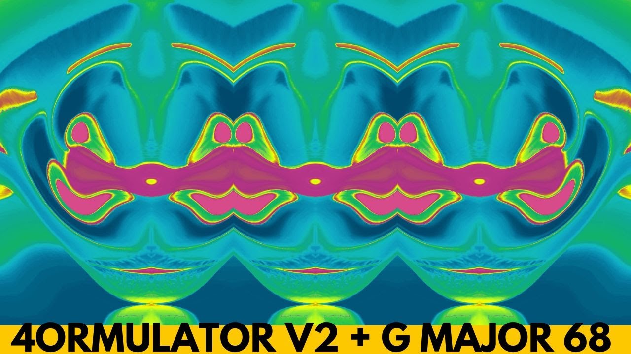 (CRAZY) GUMMY BEAR AND CLIPS IN 4ORMULATOR V2 + G MAJOR 68 EFFECT  - COOL VISUAL & AUDIO EFFECT EDIT