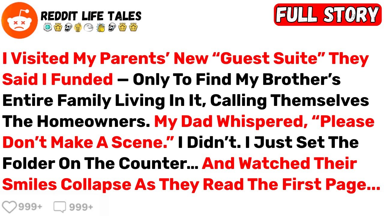 I Visited My Parents’ New “Guest Suite” They Said I Funded — Only To Find... - Best Reddit Stories