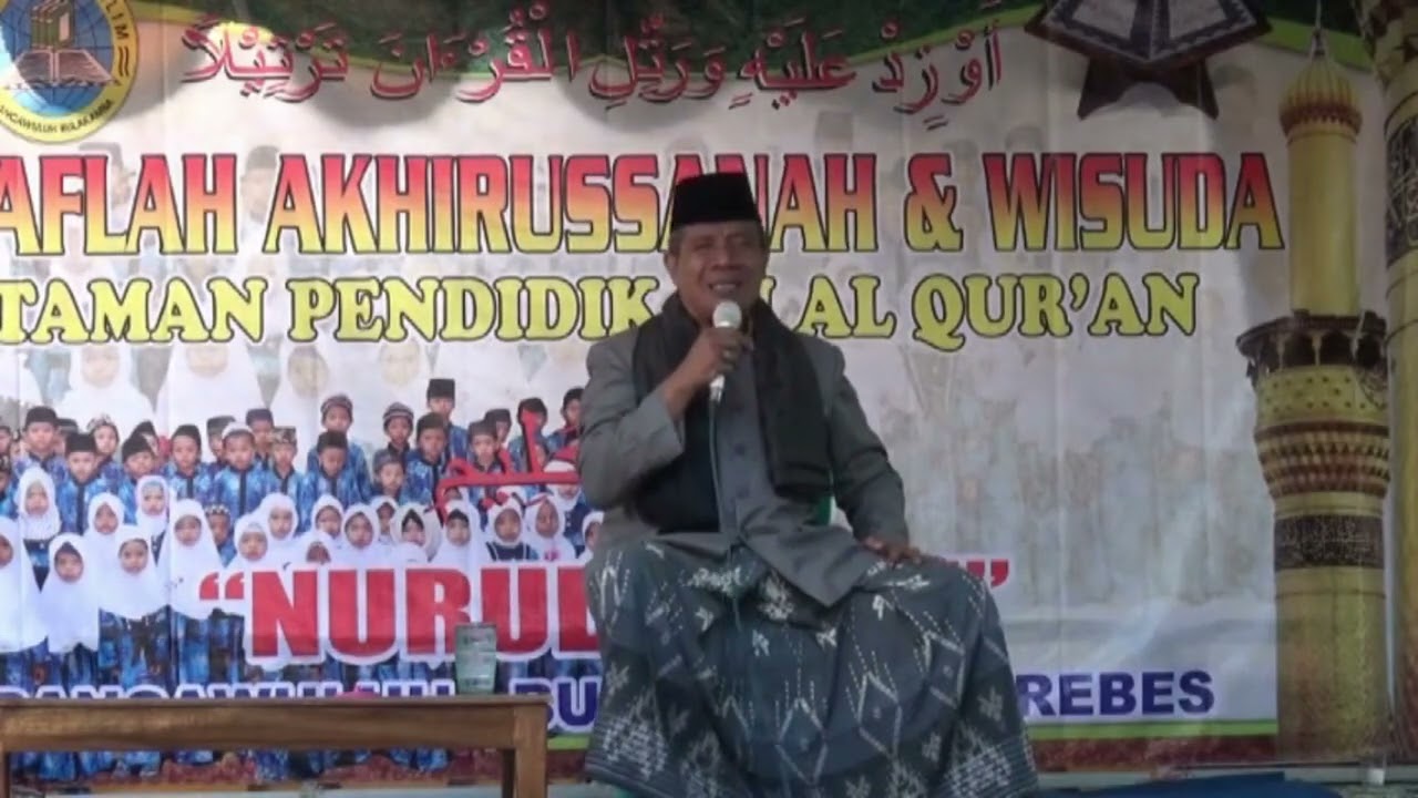 Akhirussanah TPQ Nurul Halim 2018 part 2( KH DIRJO ABDUL HADI   )