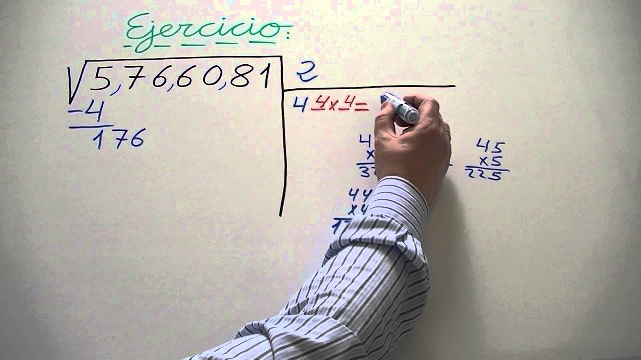 Raíz cuadrada en Educación Primaria y Educación Secundaria Obligatoria (ESO)